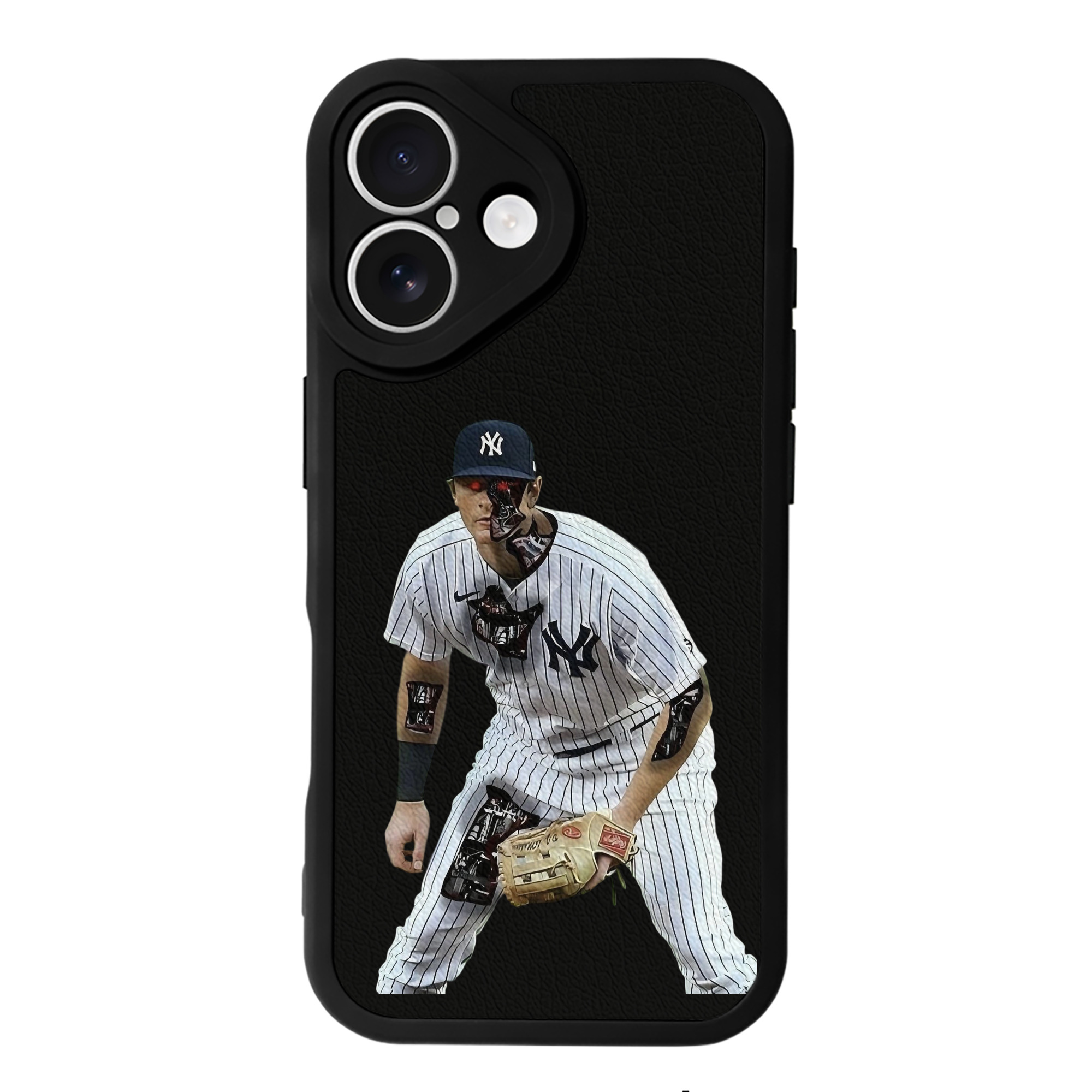 DJ Lemahieu 5 IPhone 16 Silicone Leather Case – UV Print, Lambskin Texture – Perfect Fit, Wireless Charging Compatible, Scratch Resistant, Precise Cutouts – Stylish Protection For IPhone 16